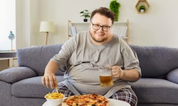 Viele übergewichtige Männer sind sich der negativen Folgen auf die Gesundheit nicht bewusst.