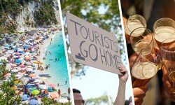 Massen an Urlaubern und Touristen, dagegen protestieren immer wieder sogar Einheimische ...