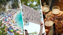 Massen an Urlaubern und Touristen, dagegen protestieren immer wieder sogar Einheimische ...