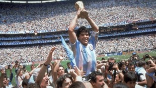 Der WM-Titel ging damals an Argentinien um Superstar Diego Maradona.