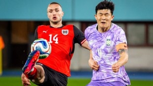 Für Österreichs A-Team absolvierte Kalajdzic (M.) bisher 21 Länderspiele.