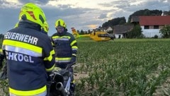 Die Feuerwehr Eichkögl barg das Motorrad