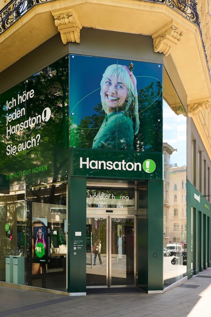 Der neu gestaltete Flagshipstore – World of Hearing auf der Wiener Mariahilfer Straße.