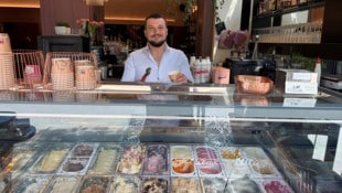 Im Operncafé in Graz ist laut Mitarbeiter Gzimi „Banana Crush“ sehr gefragt.
