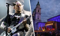 Heute treten die dänischen Rocker von Volbeat am Salzburger Residenzplatz auf