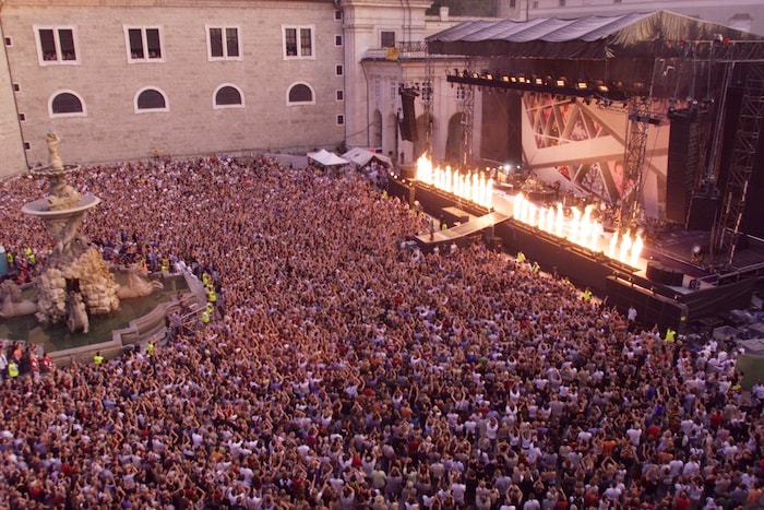In der Vergangenheit strömten bis zu 30.000 Menschen zu den Konzerten am Residenzplatz. Im Bild ...