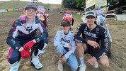 Noah Jonas, Elias Eder und Michael Sandner sind jeweils auf Titelkurs.