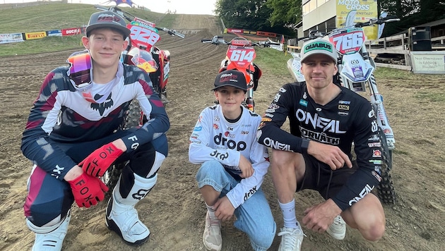 Noah Jonas, Elias Eder und Michael Sandner sind jeweils auf Titelkurs.