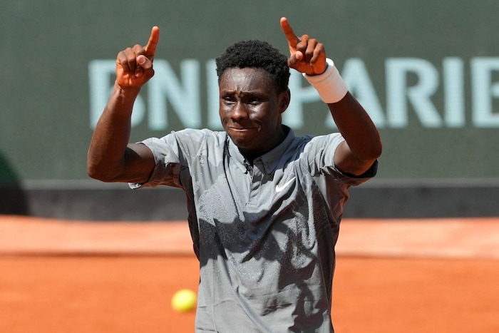 Kouame jubelte am Ende.