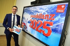 Vorstandsdirektor Kraxner präsentierte am Donnerstag die Bilanz.