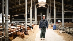 Am Tag der Schafabnahme waren noch mehr als 100 Rinder im Stall von Roland Sch. – jetzt ist er ...