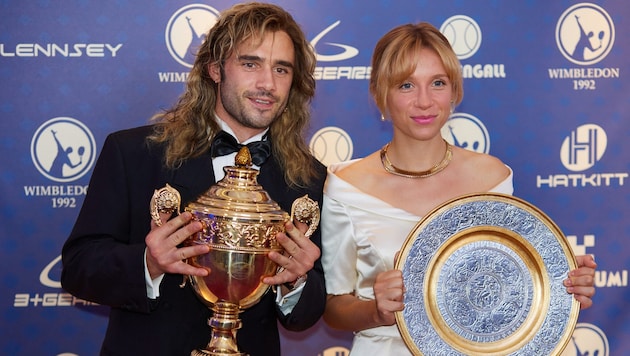 Am 8. Juni um 20.15 Uhr auf ORF 1 im Sommerkino: Toby Sebastian (Andre Agassi) und Lena Klenke ...
