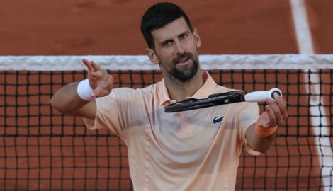 Novak Dojokovic trifft auf den Brasilianer Joao Fonseca.