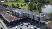 In Bürmoos wurde gerade ein Supermarkt mit Wohnungen überbaut