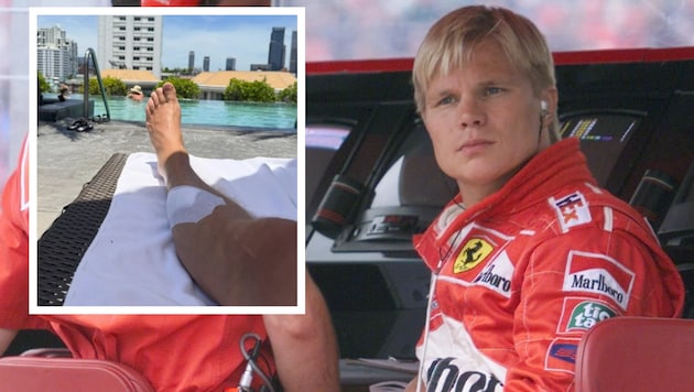 Mika Salo hat sich im Thailand-Urlaub eine „tiefe Wunde“ am Fuß zugezogen.