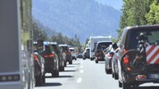 Auf der Inntalautobahn kam es wegen des Unfalls zum Stau.