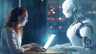 stock.adobe.com null Die Künstliche Intelligenz ist auf dem Vormarsch. Wissen und Kompetenzen sind dadurch entlehnbar ...