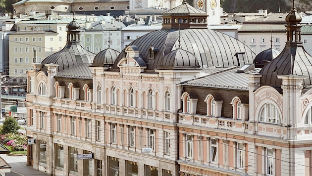 Das Stammhaus in der Stadt Salzburg.