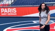 Kuttner beim Shooting im Parc des Princes