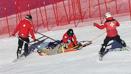 Broderick Thompson stürzte in Beaver Creek schwer.