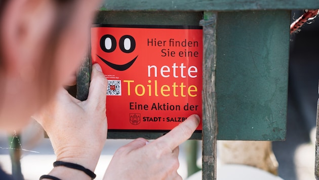 Lokale stellen ihre Toiletten öffentlich zur Verfügung und bekommen eine kleine Entschädigung.