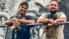 Hannes Pitzer (li.) und Stefan Fenzal arbeiten gern zusammen. 