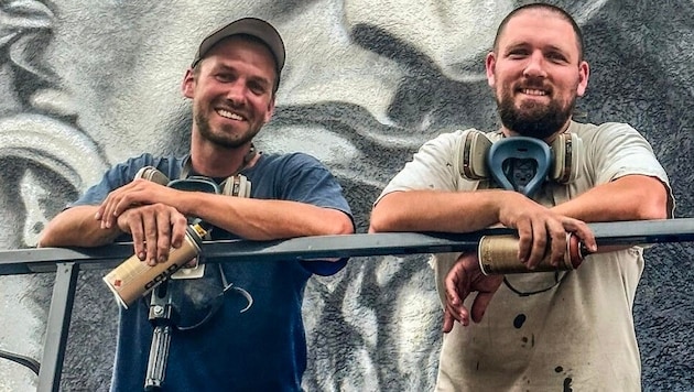 Hannes Pitzer (li.) und Stefan Fenzal arbeiten gern zusammen.