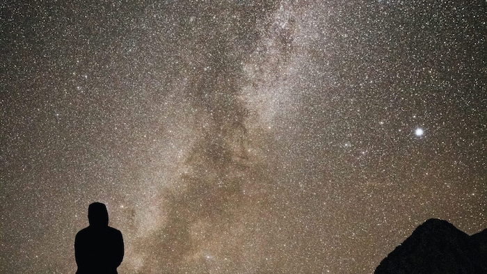 Einmaliger Sternenhimmel: Grund ist die geografischen Lage des Gesäuses und die geringe ...