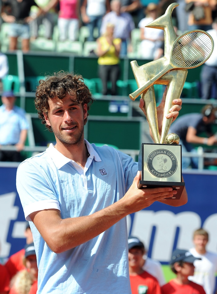 2011 feierte Robin Haase seinen ersten von zwei Turniersiegen in Kitzbühel.