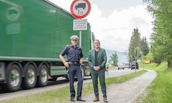 Hohentauerns Bürgermeister Gernot Jetz und der Murtaler Verkehrsreferent Marcus Gassner