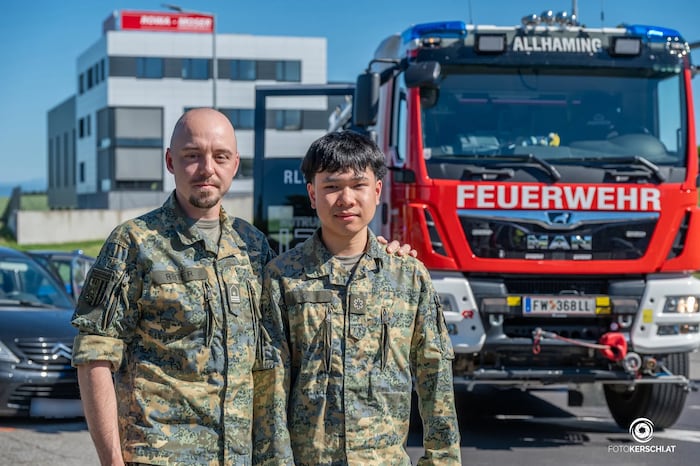Die Sanitäter waren sofort zur Stelle.
