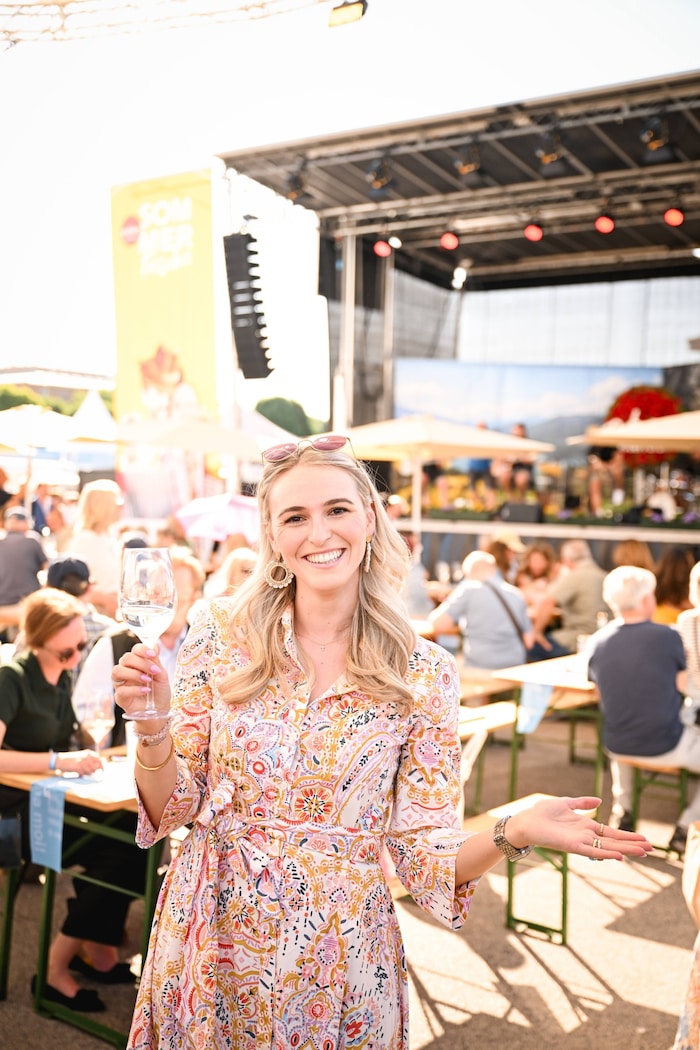 Instagram-Star Mimi Berger (mimisglobe) nutze die Gelegenheit, um Freunde aus der Heimat in Wien ...
