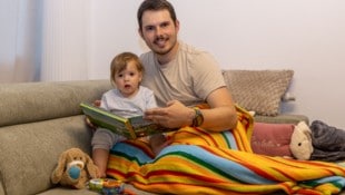 Hans Farkas ist tagsüber für seine Tochter Carlotta da