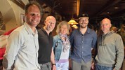 Bernhard Gruber, Kurt Engl, Petra Kronberger, Stefan Rieser und Hans Grugger (von links).