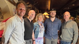 Bernhard Gruber, Kurt Engl, Petra Kronberger, Stefan Rieser und Hans Grugger (von links).