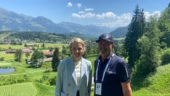 Viktoria Veider-Walser und Guido Hinterseer.