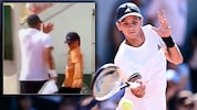 Schubst Rafael Jodar hier das Ballmädchen?