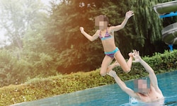 Die Badegäste im Freibad Eggenburg mussten evakuiert werden.