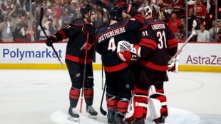 Großer Jubel bei den Hurricanes