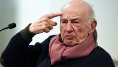 Edgar Morin, eine der prägenden intellektuellen Stimmen Frankreichs und ehemaliger ...