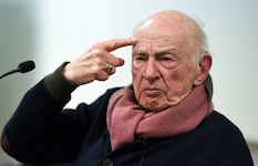 Edgar Morin, eine der prägenden intellektuellen Stimmen Frankreichs und ehemaliger ...