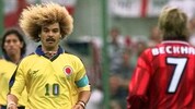 Wilde „Mähne“ von Carlos Valderrama