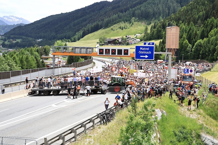 Around 4,500 people took part in Saturday’s demonstration.