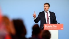 Sven Hergovich hielt eine emotionale Rede für die Sozialdemokratie.