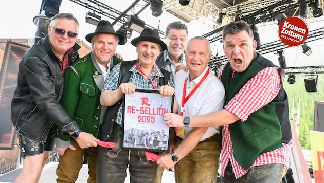Die AlpenRebellen feierten vergangenes Jahr bei der Sommer-Musi ihr großes Comeback. Auch heuer ...