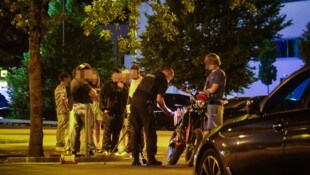 Auch Mopeds wurden im Zuge des Schwerpunkts kontrolliert