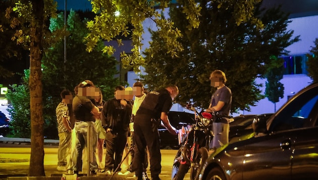 Auch Mopeds wurden im Zuge des Schwerpunkts kontrolliert
