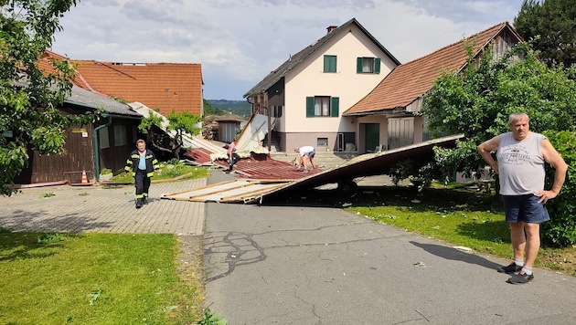 Erst am Mittwoch gab es Sturmschäden im Bezirk Südoststeiermark.