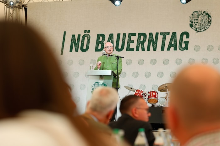Starke Worte fand Bauernbund-Landesobmann Stephan Pernkopf zum 120-Jahr-Jubiläum.