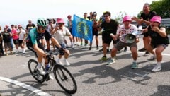Felix Gall ist beim Giro nicht zu stoppen. Die Fans lieben ihn. 